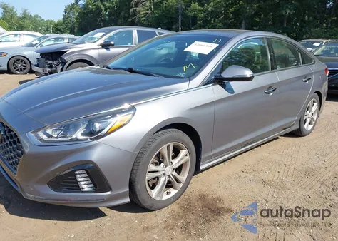 2018 Hyundai Sonata Sport+ из США, поврежденный, VIN 5NPE34AF1JH714571